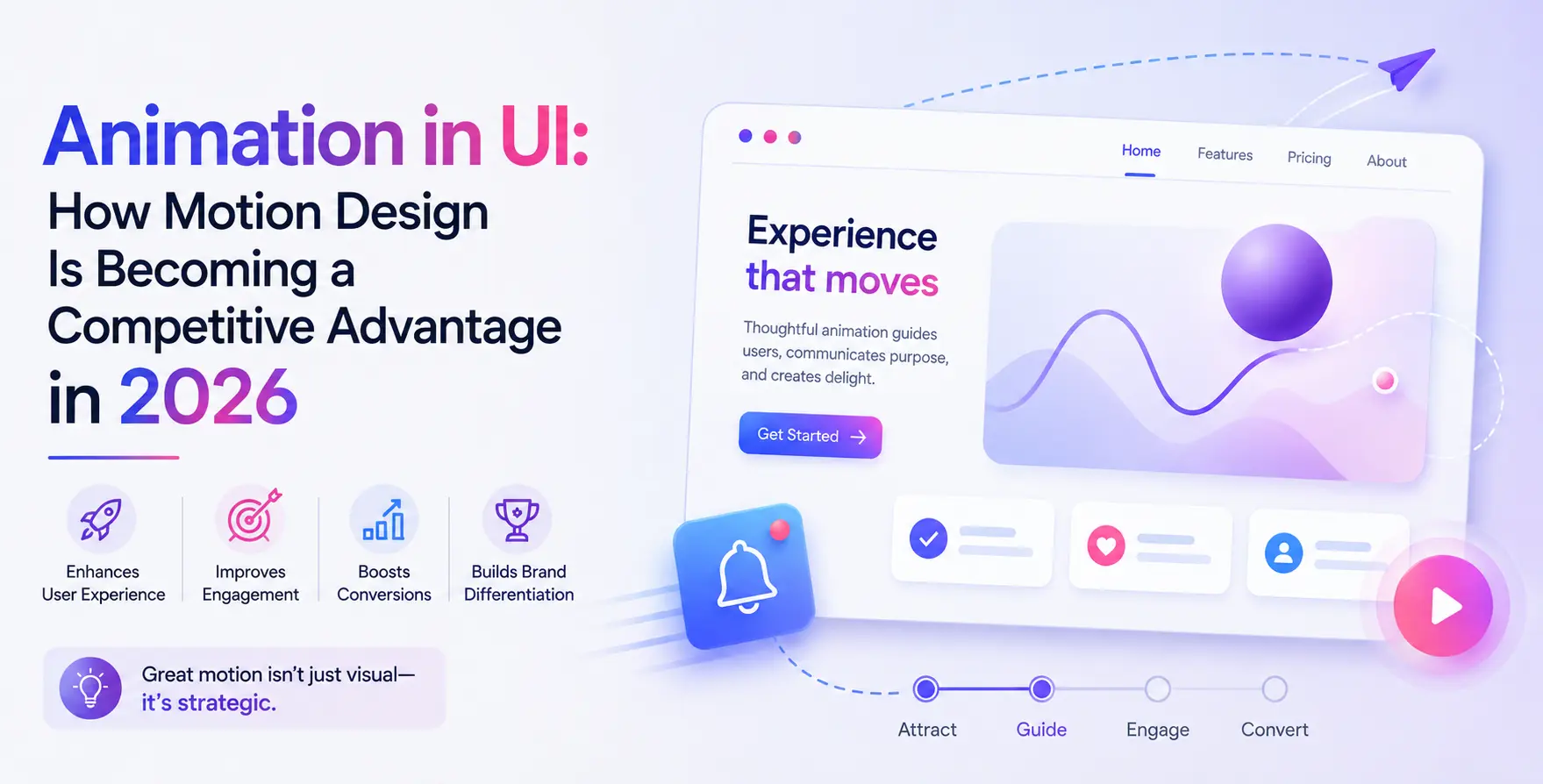 Animation in UI: How Motion Design Is Becoming a Competitive Advantage in 2026