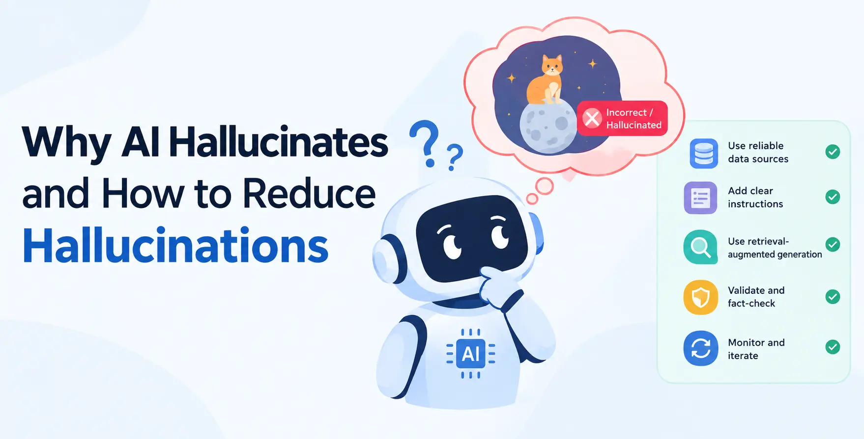 Why AI Hallucinates and How to Reduce Hallucinations