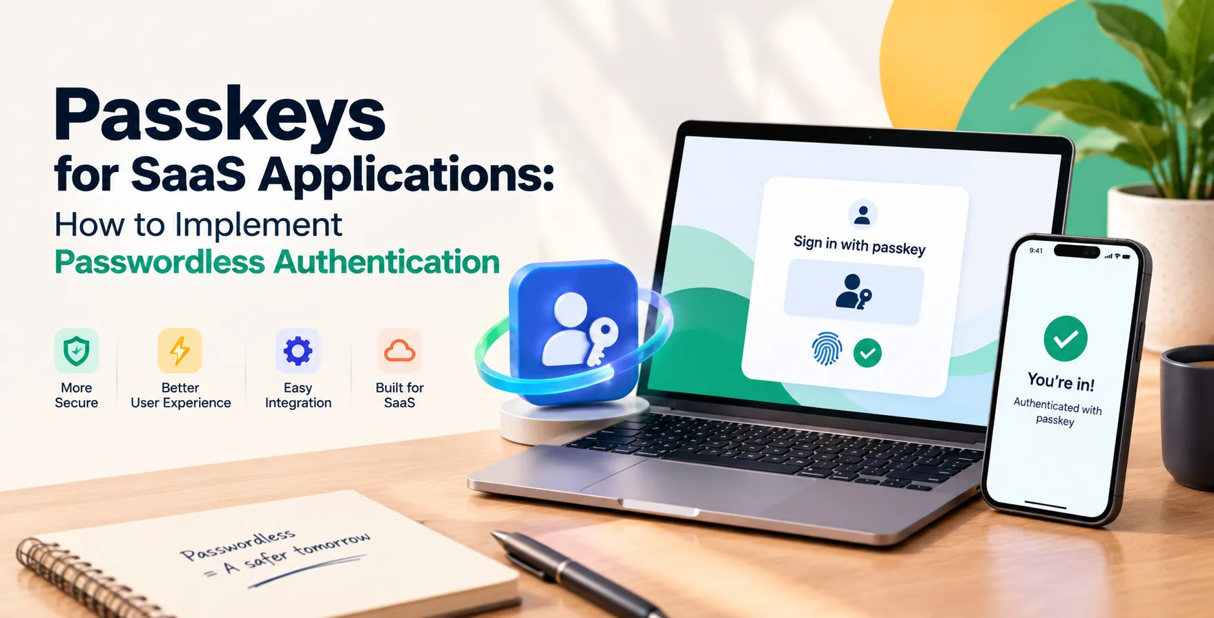 Passkeys for SaaS Applications: How to Implement Passwordless Authentication