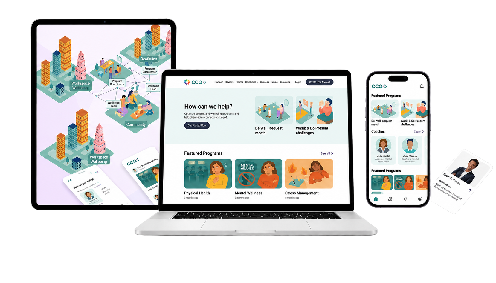 CCA employee assistance and wellness platform