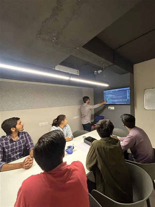 Zillion Infotech team working on software development projects in Surat office IT company environment