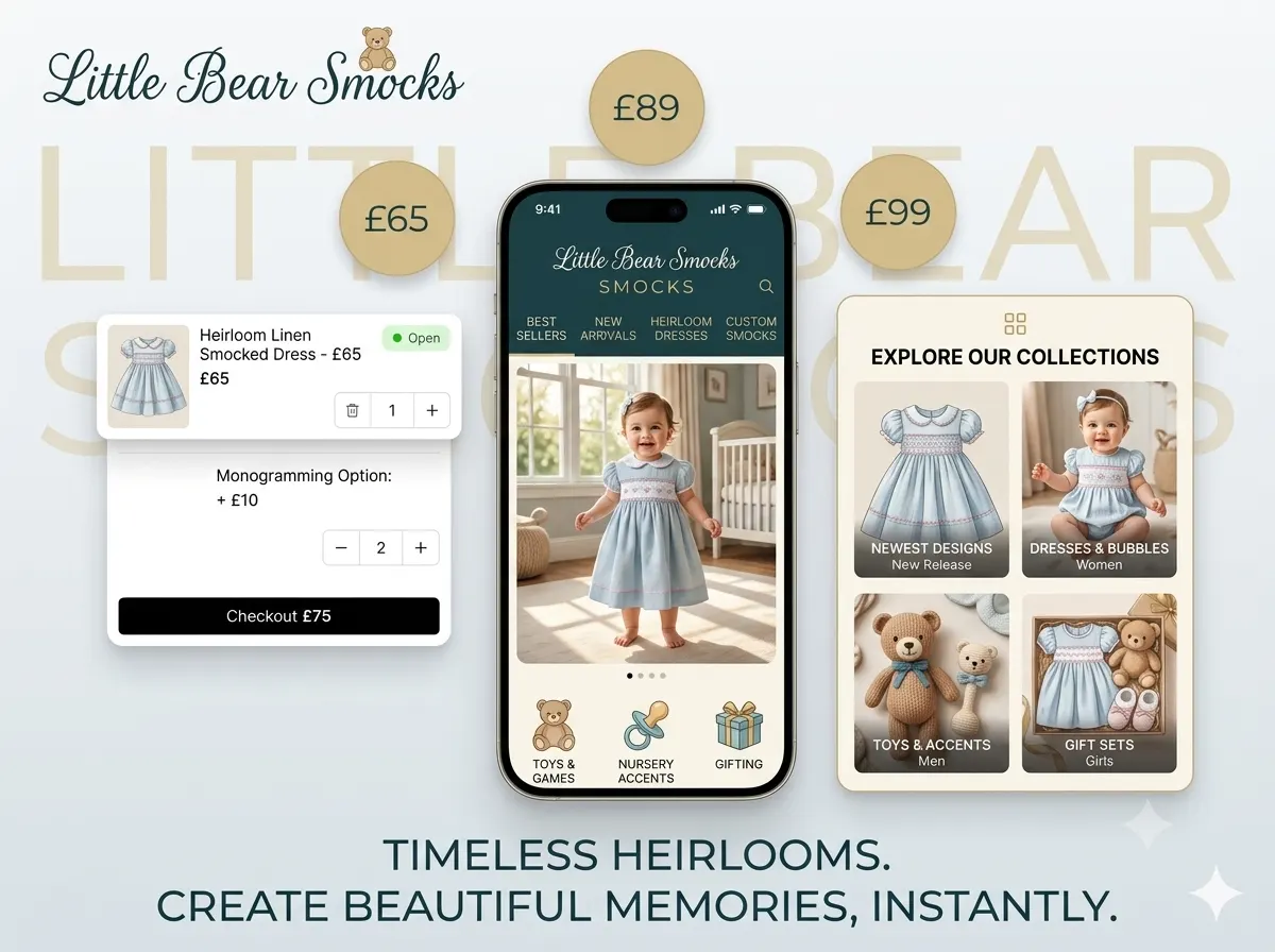 Little Bear Smocks - image 2